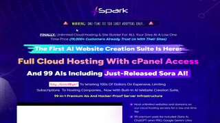 Spark Review: Get Access 99 AI Tools And Unlimited Websites!