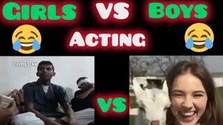 BOYS vs GIRLS ACTING ???????????? | New Comedy Video | New Funny Short Video