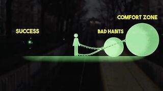 Success VS bad habits+ comfort zone