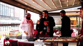 A prank on the famous Turkish chef, Chef Burak