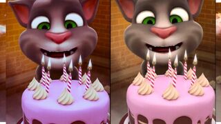 BIRTHDAY CAKE Talking Tom Cat