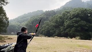 This person is very skilled in archery