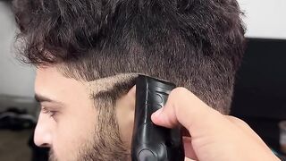 Modern haircut