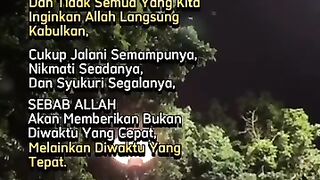 Salam santun sahabatku semoga selalu semangat menjalani ketetapanNya ???????????? #quotes #katabijakislami.