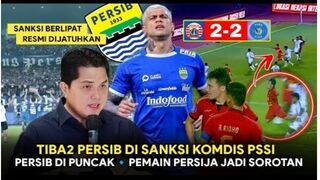 ANEH❗TIBA2 PERSIB DI SANKSI KOMDIS PSSI????Persib Dipuncak????Para Pemain Persija Malah