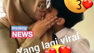 Guru dan murid SMP viral video 40 detik