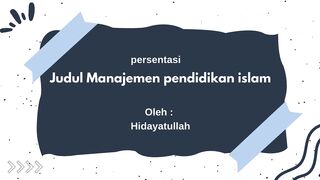 Persentasi kesiapan pendidikan