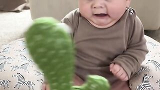 The end ????…When the talking cactus becomes your baby’s new BFF…