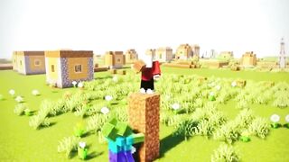 Minecraft- Khaby Lame Helps Zombies ????