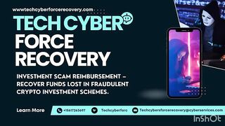 HIRE TECH CYBER FORCE RECOVERY THE MOST TRUSTED RECOVERY SERVICES