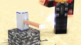 Zombie Becomes Herobrine in Thor's Hammer Challenge ⌚⚡(Part 2)_ Transform Watch.