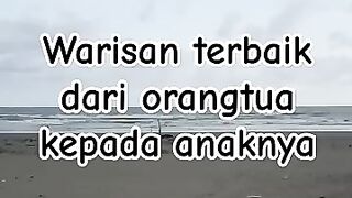 Warisan Terbaik Pada Anak Adalah Tanggung Jawab #katabijak #quotes #pantaiparangtritis