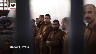 Islamic State members face unknown fate in Syrian prisons.mp4