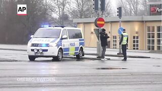 About 10 killed in what officials say is Sweden’s worst mass shooting.