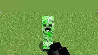 Minecraft- Creepers Vs Blocks????