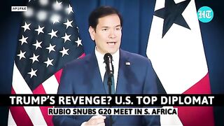 Marco Rubio Sparks A Firestorm, Echoes Trump-Musk Threat to South Africa | US To Skip G20 Summit