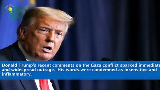 Massive Reactions To Trump Gaza Comments