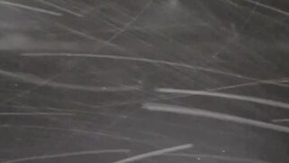 heavy snowfall accompanied by strong winds