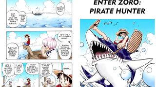 Comics book One Piece Vol 1 #3 ENTER ZORO : PIRATE HUNTER