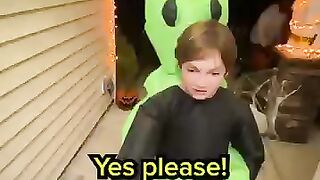 Giving iphones Instead of Candy on Halloween