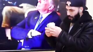 An Egyptian citizen mocks Trump's