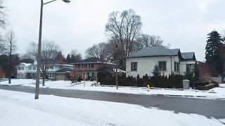 Toronto cozy homes winter ambience Canada