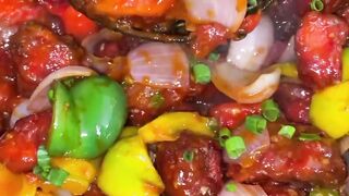 Chiken ♥️???? Red Chilli Home Made Delicious food Recipe #food