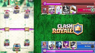 CLASH ROYALE BEST MATCH!