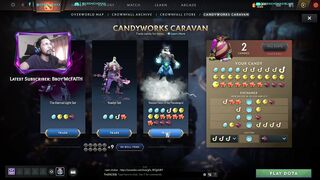 My 5th Arcana Zeus Candyworks Caravan Dota2