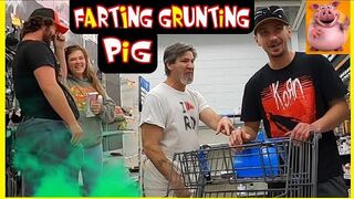 FARTING with GRUNTING LIKE A PIG!!! ???????? Funny Fart Prank! ????????