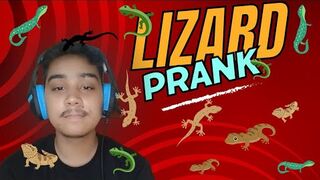 Lizard Prank Goes Wrong ^_____^ __ Umri Bhai __ Prank Video