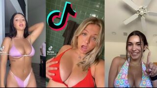 TikTok  With Big Boobs Compilation!  Hot, sexy girls