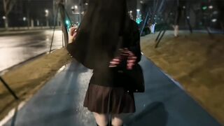 Girl walking