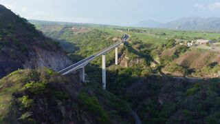 The length of the bridge