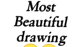 Top 2 Most beautiful drawing???????? -- #shorts #drawing.