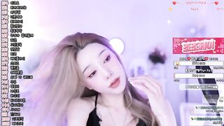 Korean bj dance 캐치]신입_여캠_sexy_슬립_한장_kbj_방셀_역팬_사다리