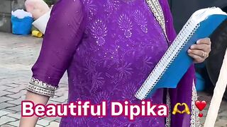 Beautiful Dipika Kakkar at the set of Celebrity MasterChef for shoot