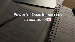 Best lines for success in exams