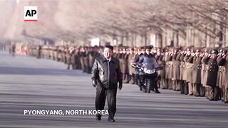 North Korea's Kim Jong Un marks the anniversary of army.