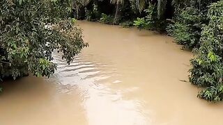 mancing ikan malah dapat buaya