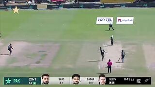 Babar Azam start well with boundary