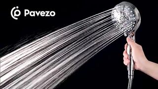 FEELSO Filtered Shower Head with Handheld, High Pressure 7-Spray Showerhead with Filters for Hard Water