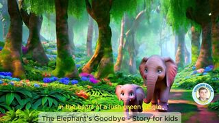 The Elephant’s Goodbye ???? | Heartwarming Story for Kids | Moral Stories for Children