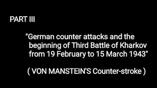 THE EASTERN FRONT 1941 - 1943 (3_3) _ Von Manstein's Counter-stroke