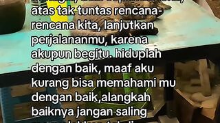 kita hanya saling menyapa bukan bersama