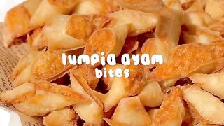 ●Indonesian Food● (Lumpia Ayam Bites)