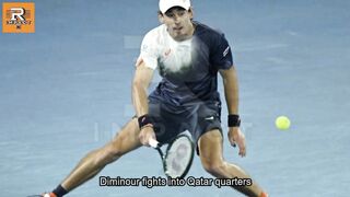 Alex De Minaur fights into Qatar quarters but O'Connell out