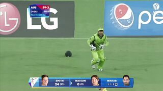 Wahab Riaz's fiery spell against Shane Watson | CWC 2015