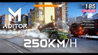 Asphalt 9 Gameplay | Maditor | At 250km/h speed care drift..