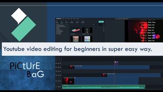 Youtube video editing in fast and simple way with wondershare filmora.#pictureb#videoediting#filmora